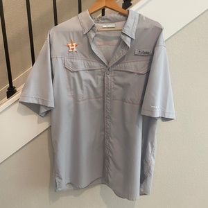 Houston Astros Fishing Shirt - Columbia